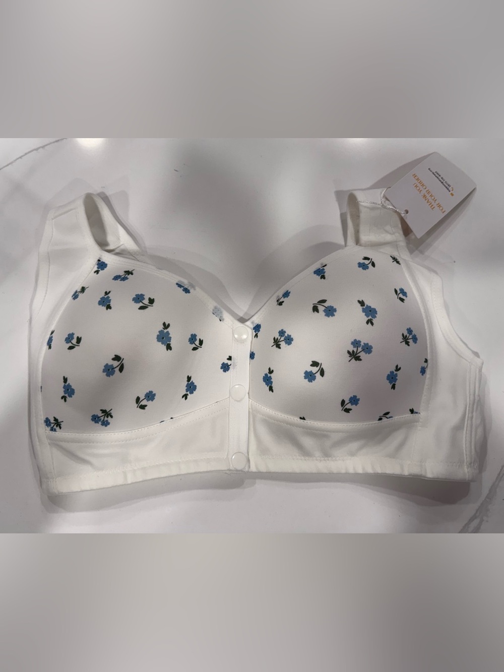 Women’s Wireless Front Closure Comfort Bra Med